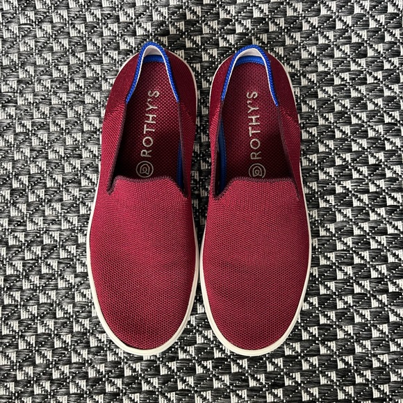 Rothy’s Garnet Sneakers Slip On Size 7 - Picture 4 of 5